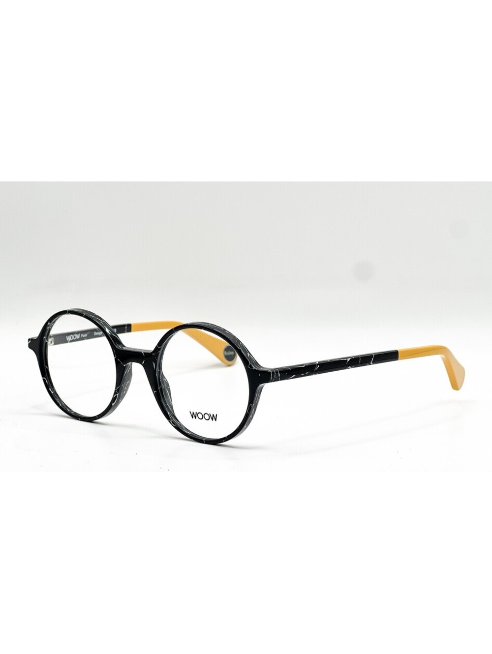 Woow New Rules 1 2150 Black Marble Authentic Eyeglasses 46-21-145